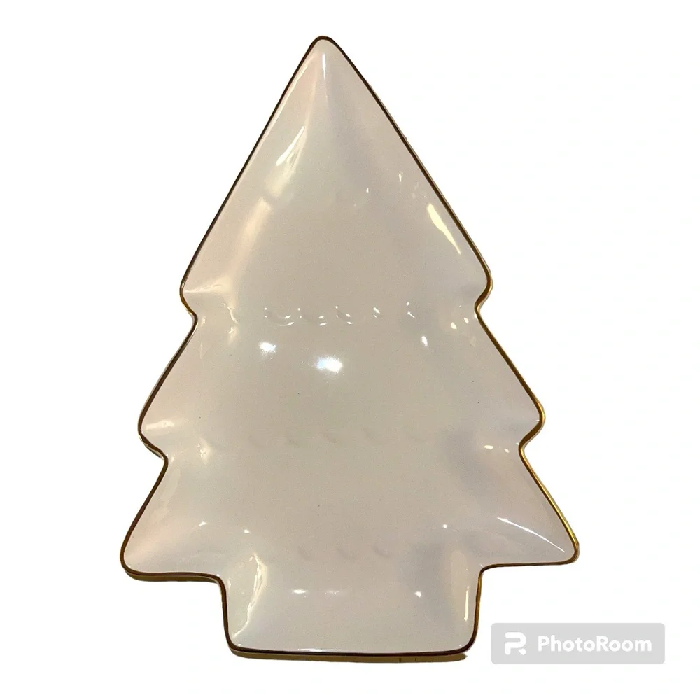 TARGET BULLSEYE PLAYGROUND CHRISTMAS TREE CERAMIC PLATE 2